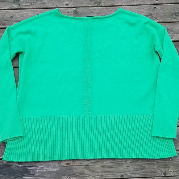 Diane von Furstenberg wool cashmere oversize crewneck sweater size xs - Picture 7 of 9